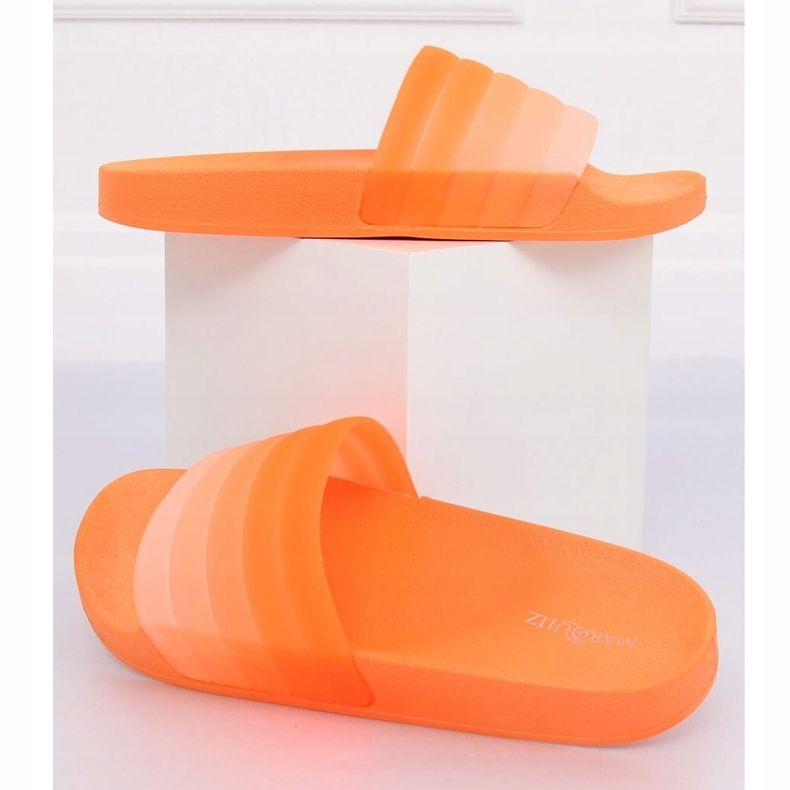 Orange Women's slippers K-9183 Orange 2
