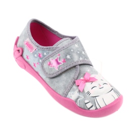 Befado children's shoes 122X002 pink grey 1
