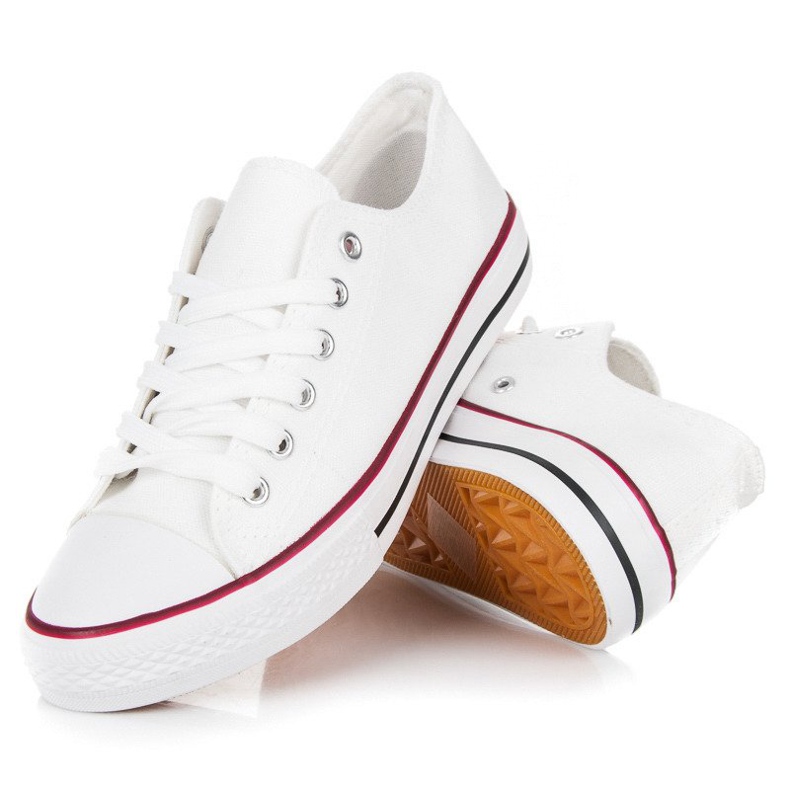 SHELOVET White Sneakers 2