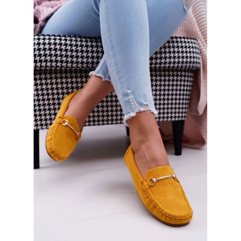SEA Women's Yellow Loafers Suede Sonnero 2