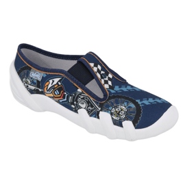 Befado children's slippers 290X211 navy blue 1