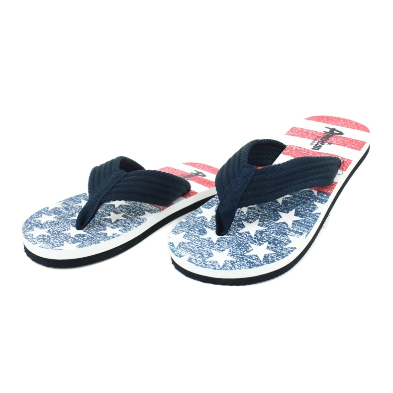 American Club American light foam flip-flops JP05 navy blue 2
