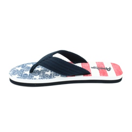 American Club American light foam flip-flops JP05 navy blue 1