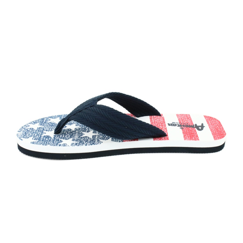 American Club American light foam flip-flops JP05 navy blue 1