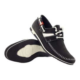 Riko men's sports shoes 625 leather white black 3 Riko men's sports shoes 625 leather white black 3