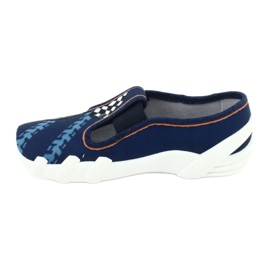 Befado children's slippers 290X211 navy blue 2