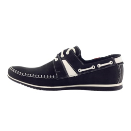 Riko men's sports shoes 625 leather white black 2 Riko men's sports shoes 625 leather white black 2