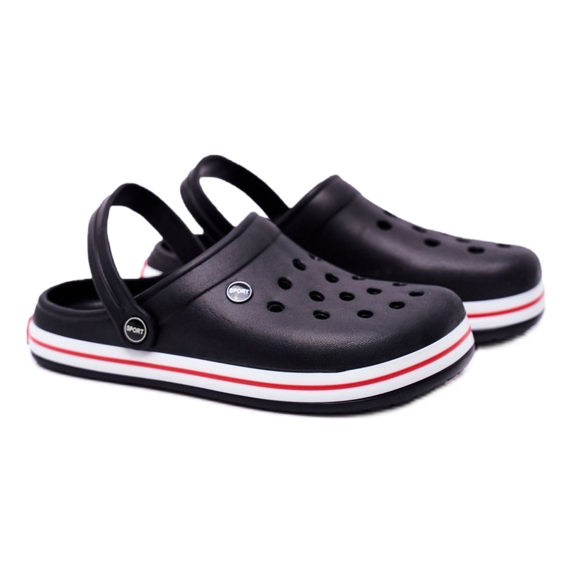 Men's Slippers For Swimming Pool Kroksy Pasipheme Black 2 Men's Slippers For Swimming Pool Kroksy Pasipheme Black 2