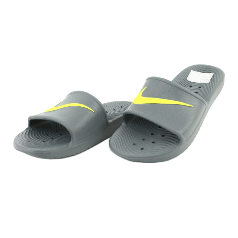 Nike Kawa Shower M 832528-003 slides grey green 2