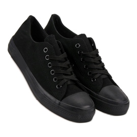 SHELOVET Black Sneakers 2