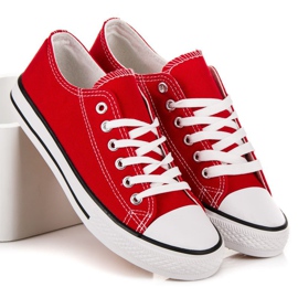 SHELOVET Red Sneakers 1