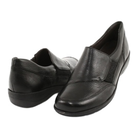 Caprice low-cut women's shoes teg.H black 3
