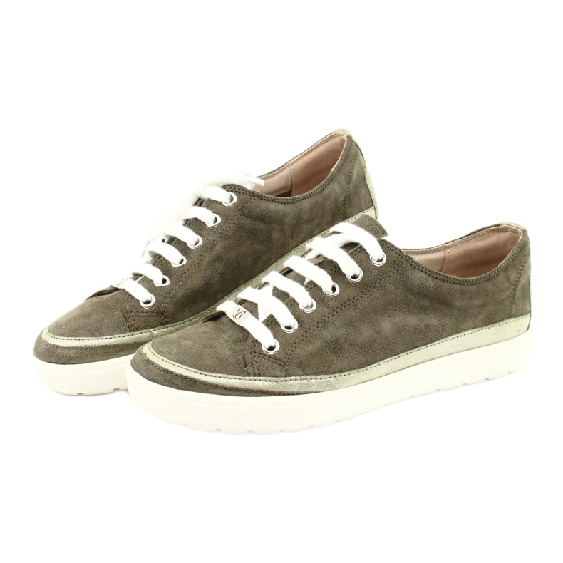 Caprice women's leather sneakers 23654 green 4 Caprice women's leather sneakers 23654 green 4