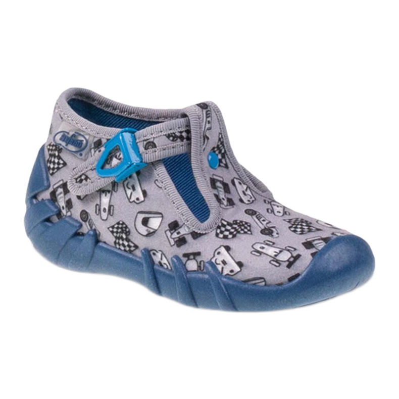 Befado children's shoes 110P312 blue grey 1