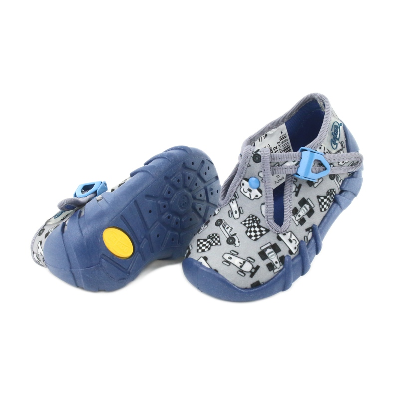 Befado children's shoes 110P312 blue grey 6