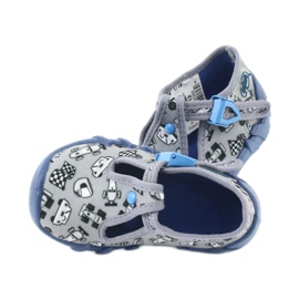 Befado children's shoes 110P312 blue grey 7