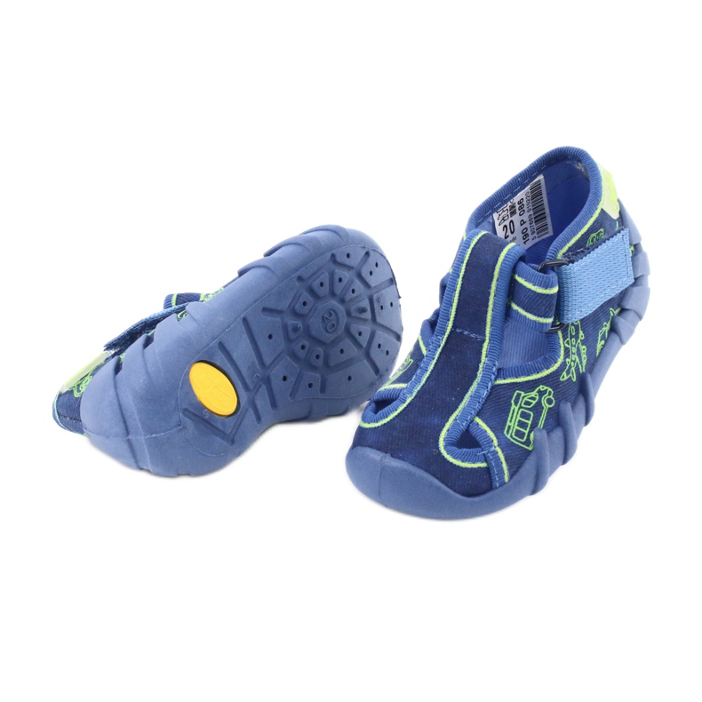 Befado children's shoes 190P086 blue green 4