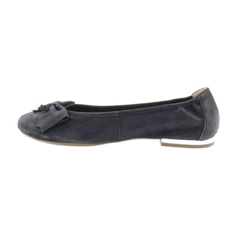 Caprice ballerinas shoes for women 22111 navy blue 1