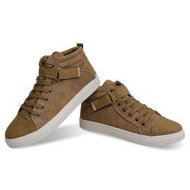 High-top Sneakers N37 Khaki green 1