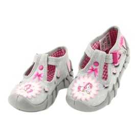 Befado children's shoes 110P359 white pink grey 3