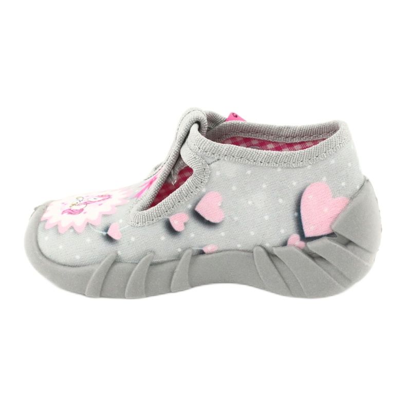 Befado children's shoes 110P359 white pink grey 2