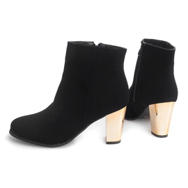 Boots On Heel B2908 Black 1