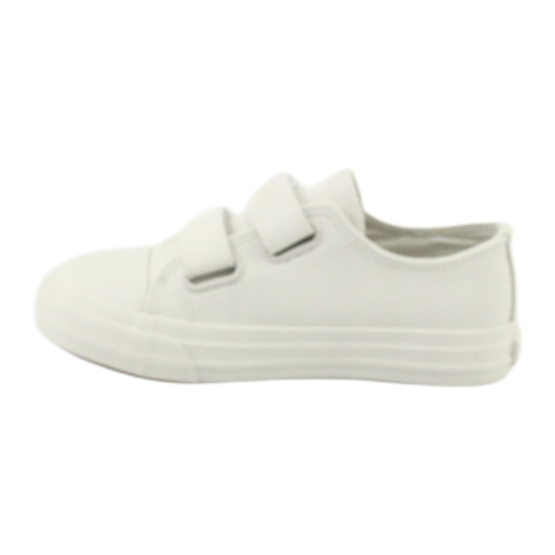 Big Star Velcro sneakers GG374010 white 1 Big Star Velcro sneakers GG374010 white 1