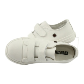 Big Star Velcro sneakers GG374010 white 4 Big Star Velcro sneakers GG374010 white 4