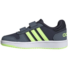 Adidas Hoops 2.0 Cmf Jr FW4930 shoes navy blue multicolored 2