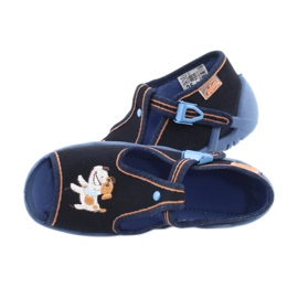 Befado children's shoes 217P105 navy blue orange multicolored 5 Befado children's shoes 217P105 navy blue orange multicolored 5