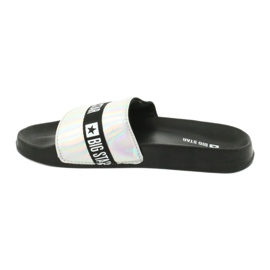 HOLO Big Star 274A005 women's slippers black grey 1