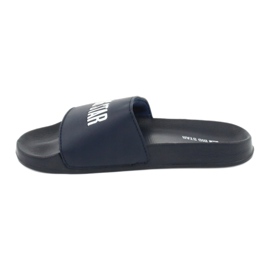 Big Star Slippers to the beach GG174934 navy blue white 1 Big Star Slippers to the beach GG174934 navy blue white 1