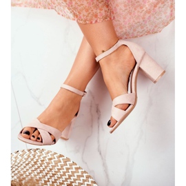 BUGO Women's Sandals Suede Beige Lady Million 1 BUGO Women's Sandals Suede Beige Lady Million 1