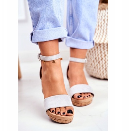 PS1 Women's Sandals On Wedge Gray MarryMe grey 2