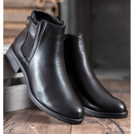 J. Star Comfortable flat boots black 1 J. Star Comfortable flat boots black 1