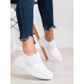 SHELOVET Slip-on Sports Shoes white 1