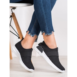 SHELOVET Slip-on Sports Shoes black 1
