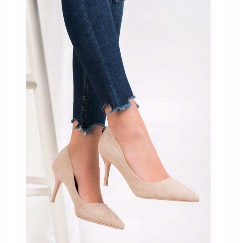 Small Swan Casual high heels brown 2