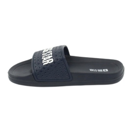 Big Star Boys foam flip flops for the gg374802 navy blue beach white 1 Big Star Boys foam flip flops for the gg374802 navy blue beach white 1