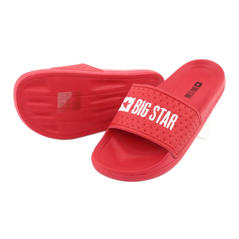 Big Star Children's Red GG374801 foam slippers 3 Big Star Children's Red GG374801 foam slippers 3