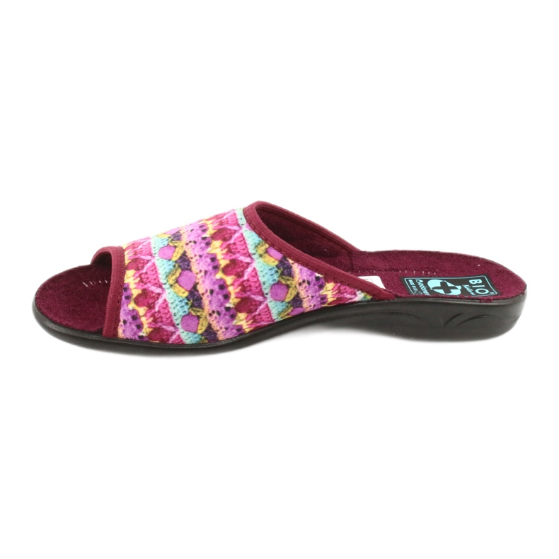 Velor slippers Adanex 25604 multicolored 1