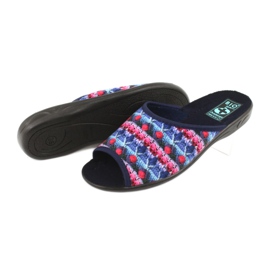 Velor slippers Adanex 25603 multicolored 3