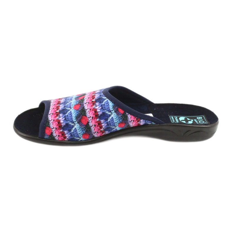 Velor slippers Adanex 25603 multicolored 1