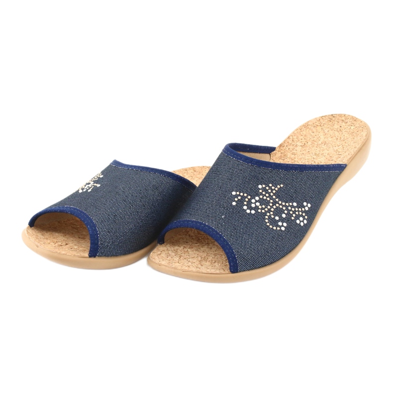 Befado women's shoes pu 254D107 navy blue 3 Befado women's shoes pu 254D107 navy blue 3