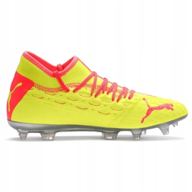 Puma Future 5.2 Netfit Osg Evo FG / AG M 106007-01 football boots multicolored yellow 1