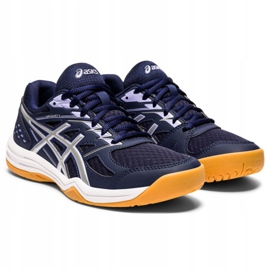 Asics Upcourt 4 W 1072A055-400 volleyball shoes multicolored navy blue 1