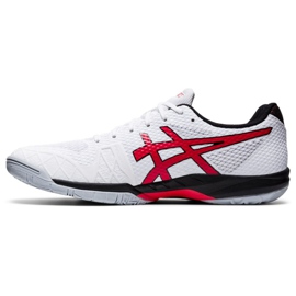 Asics Gel Blade 7 M 1071A029-101 squash shoe white red 1