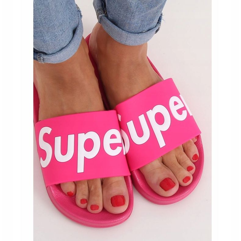 Fuchsia women's CK110 Fuchsia slippers pink 1