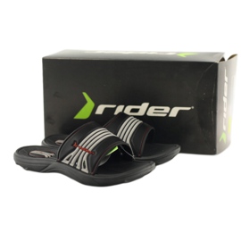 Rider children's flip flops for the 80341 black-gray stripes 4