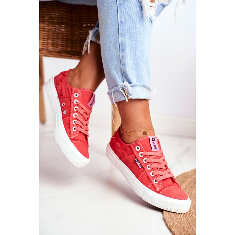 Women's Sneakers Big Star Red DD274449 2